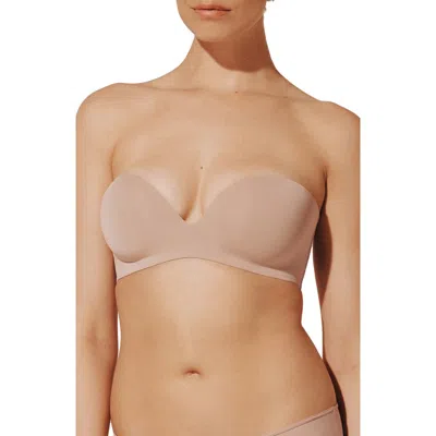 Thirdlove 24/7® Classic Underwire Strapless Push-up Bra In Neutral
