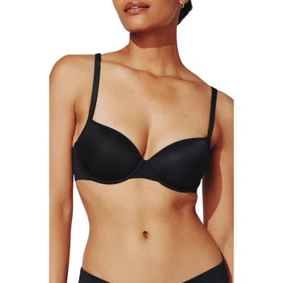 Thirdlove 24/7 Classic Underwire T-shirt Bra In Black
