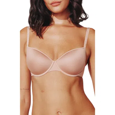 Thirdlove 24/7 Classic Underwire T-shirt Bra In Pink