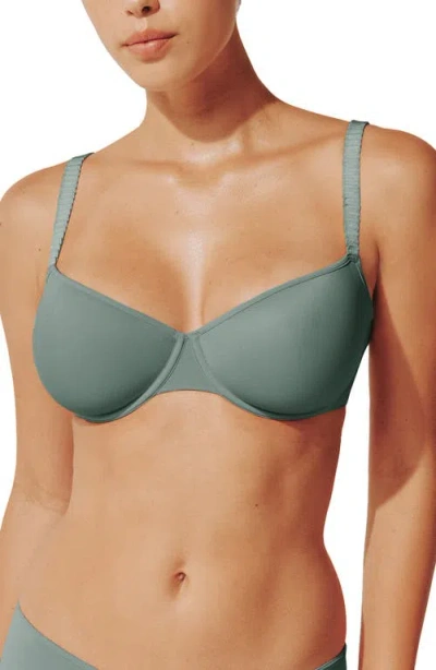 Thirdlove 24/7® Classic Underwire T-shirt Bra In Green