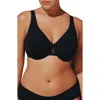 Thirdlove Classic Unlined Minimizer Bra In Black