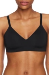 Thirdlove All Day Lace Wireless Memory Foam Bra In Black