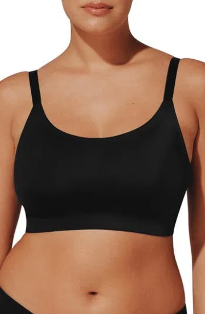 Thirdlove Adjustable Wireless Bra In Black