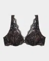 Thirdlove All Day Lace Uplift Plunge Bra In Black