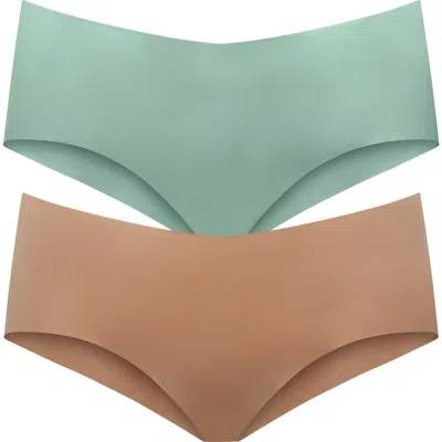 Thirdlove Assorted 2-pack Zero Edge™ Invisible Hipsters In Multi