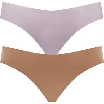 Thirdlove Assorted 2-pack Zero Edge™ Invisible Thongs In Orange
