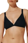Thirdlove Bare Wireless Mesh Spacer Bra In Black