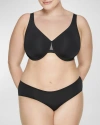 Thirdlove Classic Unlined Minimizer Bra In Black