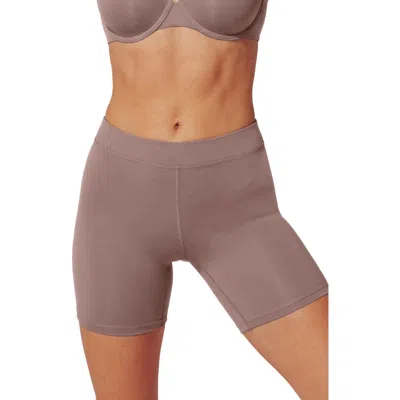 Thirdlove Comfortstretch Smoothing Anti-chafe Shorts In Brown