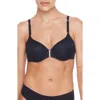 Thirdlove Comfortstretch Underwire Front Closure T-shirt Bra In Black