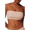 Thirdlove Seamless Cloud Cotton Wireless Bandeau Bra In Pink