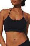 Thirdlove Seamless Cloud Cotton Wireless Bralette In Black