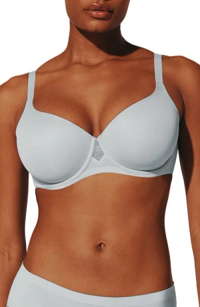 Thirdlove Thermoregulating Tempsync™ Underwire T-shirt Bra In Gray