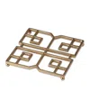 Thirstystone Square Deco Trivet In Gold