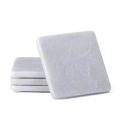 Thirstystone Square Marble Coasters