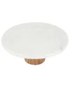 Thirstystone Marble Cake Stand In White