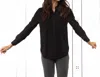 Thirteen Seven Trapezoid Shirt In Galaxy Black In Black
