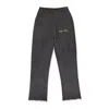 Thirteen Studios Black Oil Wash Sweatpants