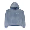 Thirteen Studios Blue Logo Hoodie In Blue