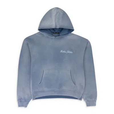 THIRTEEN STUDIOS BLUE LOGO HOODIE