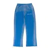 Thirteen Studios Faded Blue Sweatpants In Blue