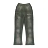 Thirteen Studios Faded Green Sweatpants In Green