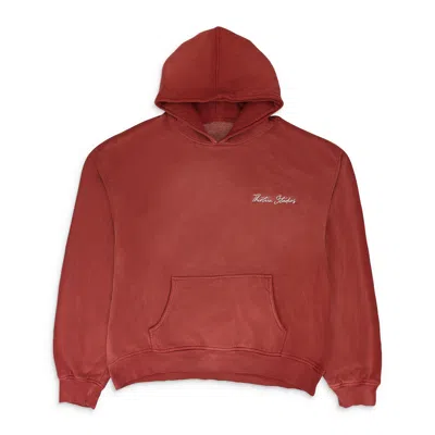 Thirteen Studios Faded Red Hoodie