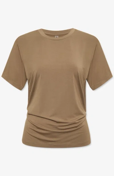 Thirty Years Modal Short Sleeve Tee In Brown