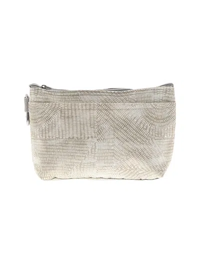 Pre-owned Thirty-one Makeup Bag In Brown