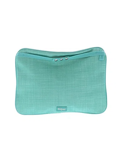 Pre-owned Thirty-one Makeup Bag In Green