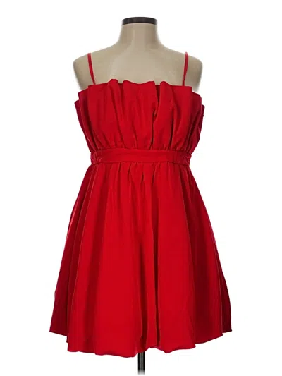 Pre-owned Thirty/thirty Cocktail Dress In Red
