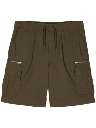 This Is Never That Cotton-twill Cargo Shorts In Green