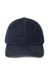 This Is Never That Denim Logo Cap Hat In Blue