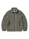 This Is Never That Fleece Zip-up Jacket In Gray