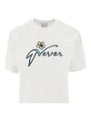 This Is Never That Floral-embroidered Script T-shirt