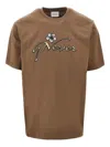This Is Never That Flower-embellished Script T-shirt