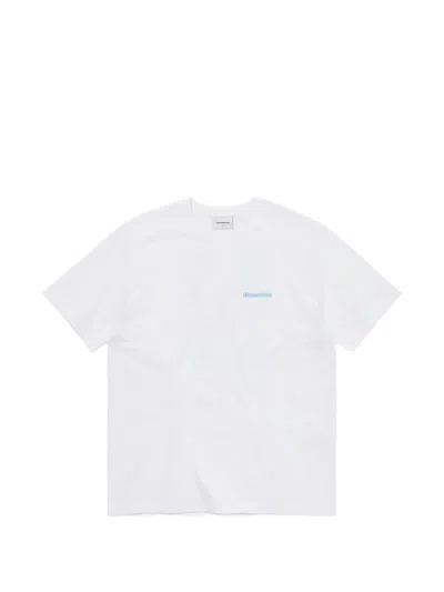 This Is Never That Graphic-print Logo-print T-shirt In White