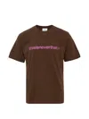 This Is Never That Logo-detail T-shirt In Brown