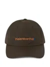 This Is Never That Logo-embroidered Baseball Cap In Brown