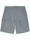 This Is Never That Multiple-pocket Cotton Cargo Shorts In Blue