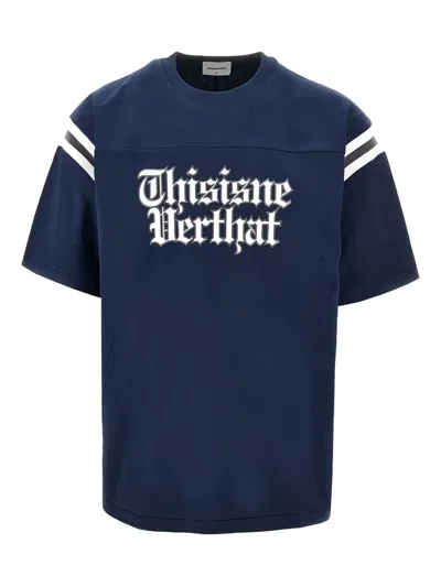 This Is Never That Raglan-sleeve Graphic T-shirt