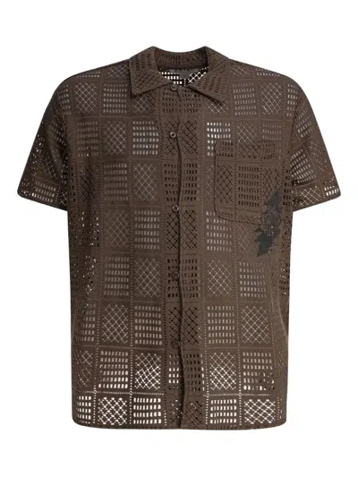 This Is Never That Short-sleeves Shirt In Brown