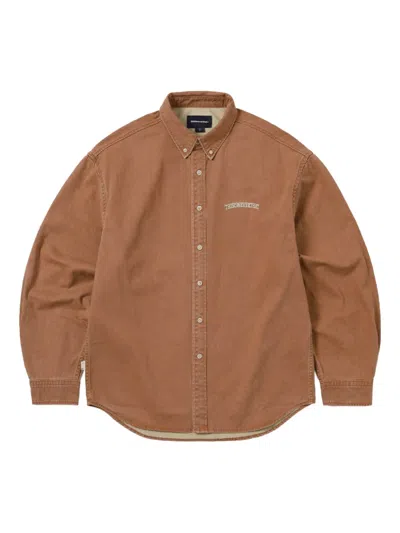 This Is Never That Washed-denim Shirt