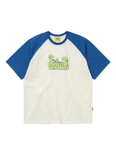 This Is Never That X Minions Raglan-sleeve T-shirt