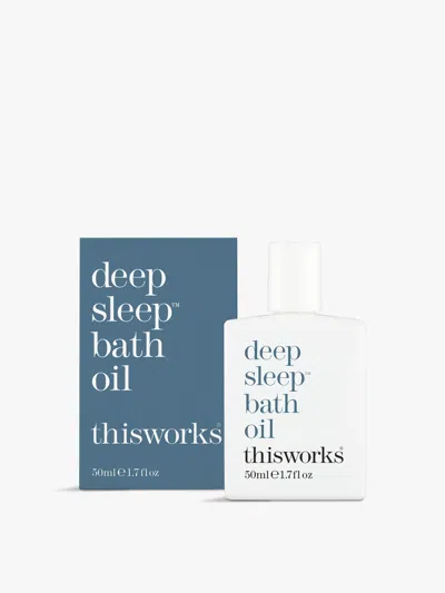 This Works Deep Sleep Bath Oil, Size 50ml
