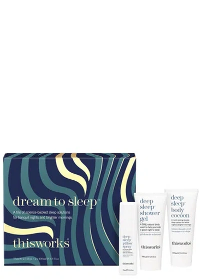 This Works Dream To Sleep Kit In White