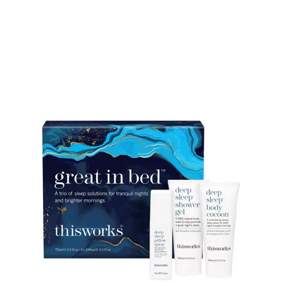 This Works Great In Bed Bodycare Gift Set In White