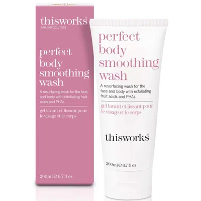 This Works Perfect Body Smoothing Wash 200ml In White