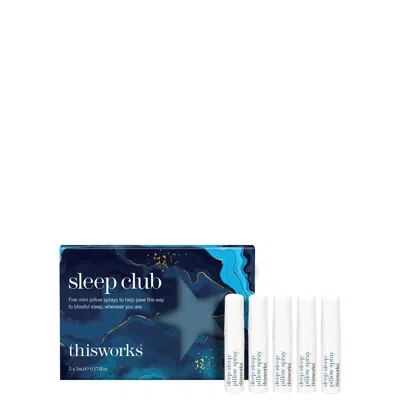 This Works Sleep Club Sleep Wellbeing Gift Set In White