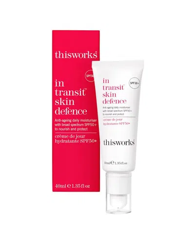 This Works Women's 1.35oz In Transit Skin Defence Moisturizer
